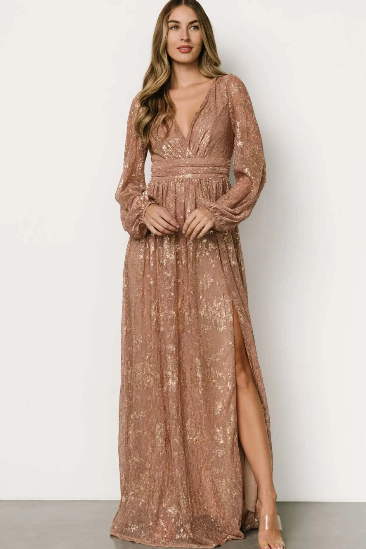 Fashion Baltic Born Charlene Maxi Dress | Rose Gold RoseGold