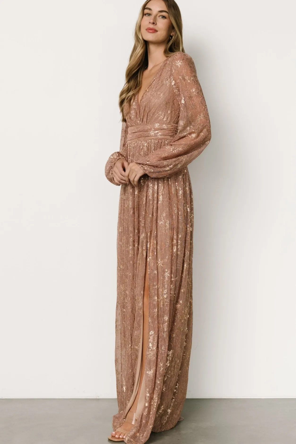 Fashion Baltic Born Charlene Maxi Dress | Rose Gold RoseGold