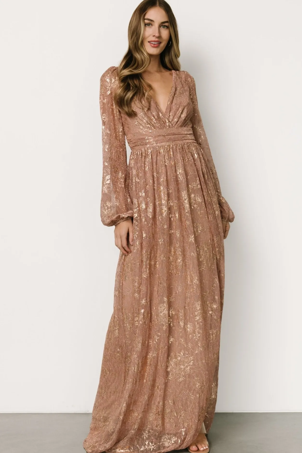 Fashion Baltic Born Charlene Maxi Dress | Rose Gold RoseGold