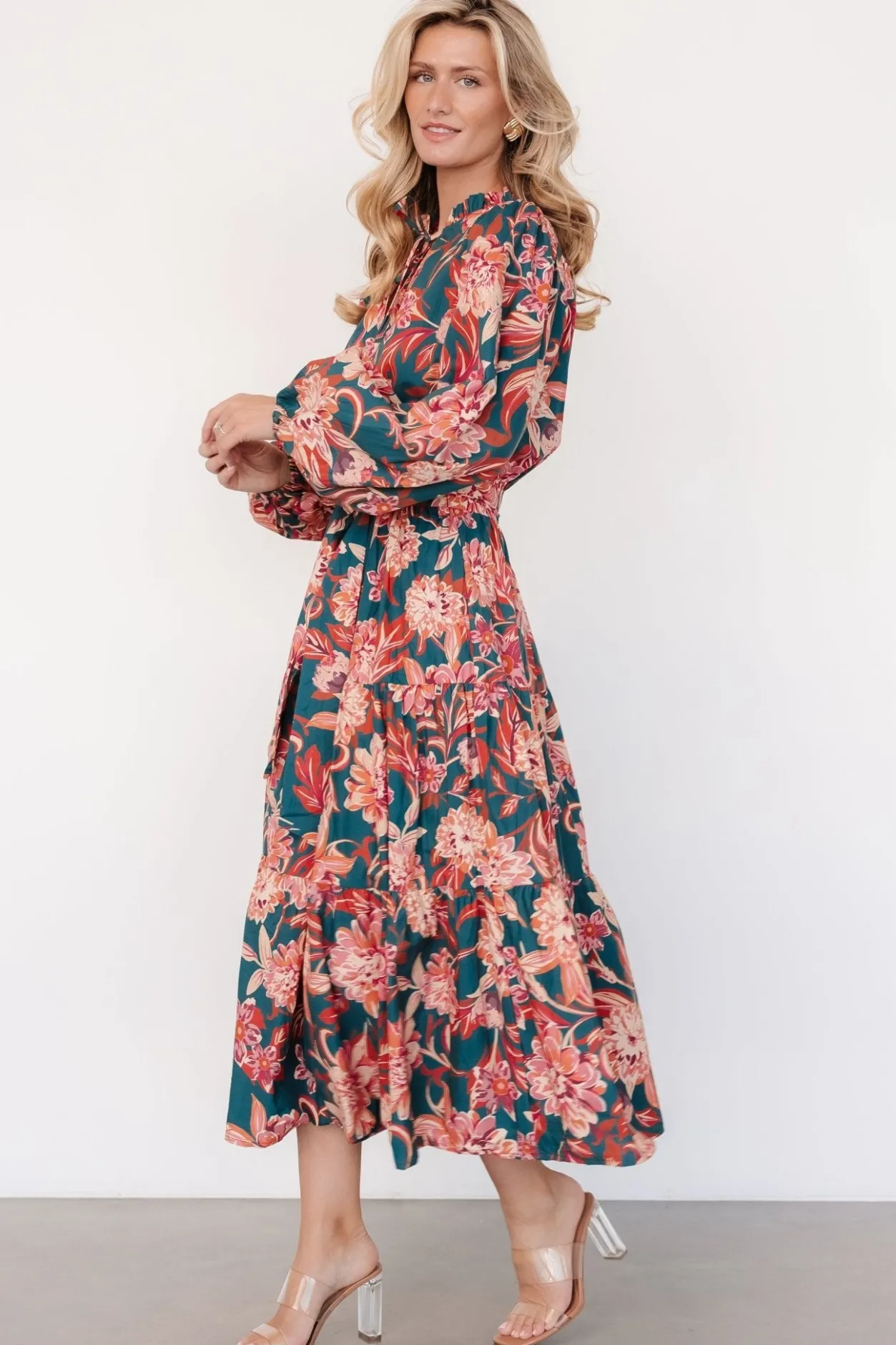 Best Baltic Born Charleston Dress | Jade Multi Floral JadeMultiFloral