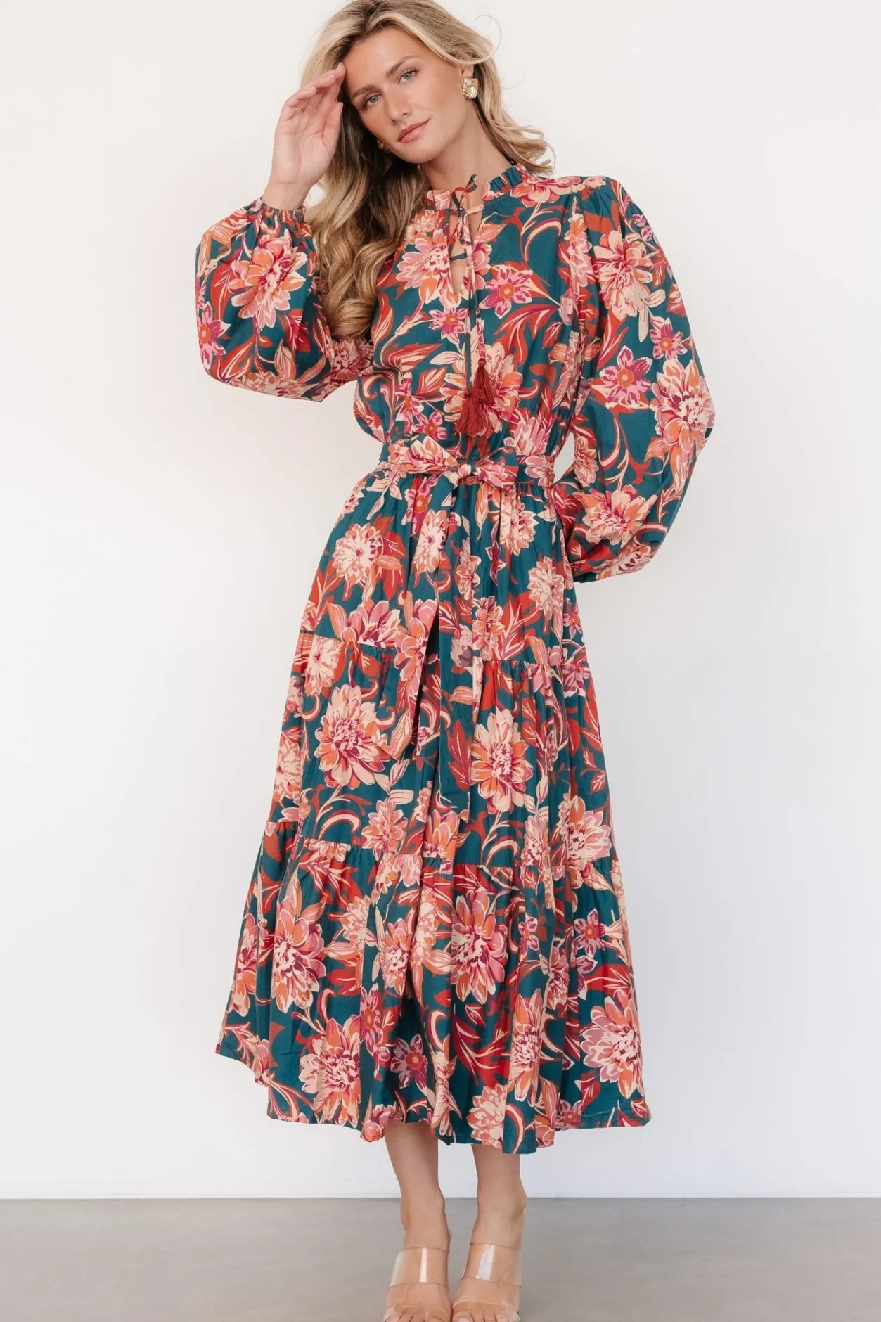Best Baltic Born Charleston Dress | Jade Multi Floral JadeMultiFloral