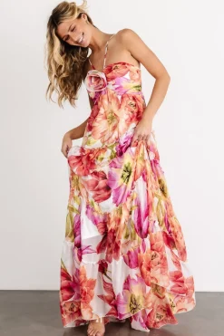 Online Baltic Born Charmaine Maxi Dress | Pink + Red Floral Pink+RedFloral
