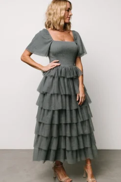 New Baltic Born Cherise Tulle Tiered Dress | Blue Sage BlueSage