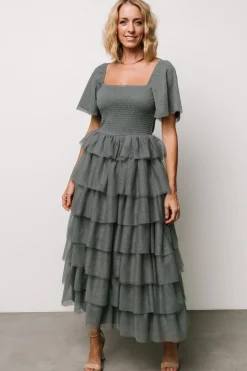 New Baltic Born Cherise Tulle Tiered Dress | Blue Sage BlueSage