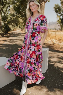 Best Baltic Born Cheryl Maxi Dress | Black Multi BlackMulti