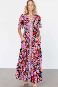 Best Baltic Born Cheryl Maxi Dress | Black Multi BlackMulti
