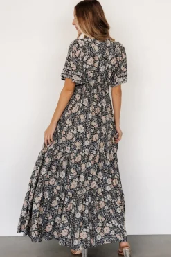 Online Baltic Born Cheryl Maxi Dress | Midnight Floral MidnightFloral