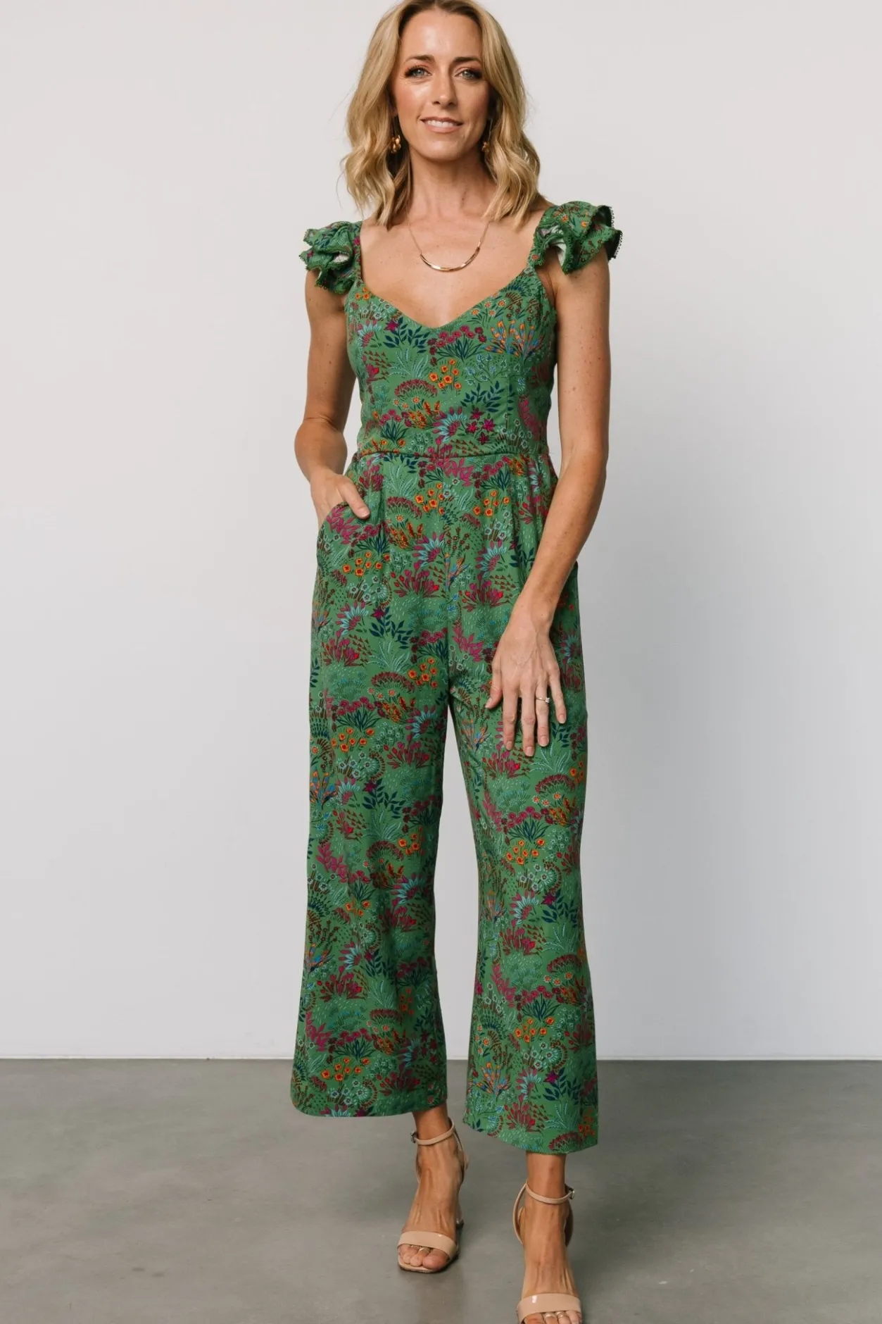 Fashion Baltic Born Chora Jumpsuit | Green Multi GreenMulti