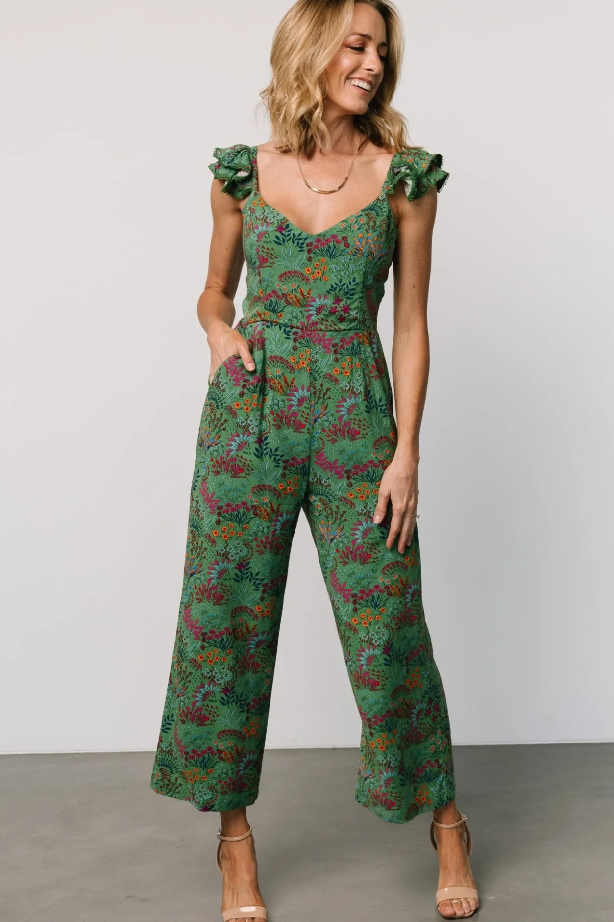 Fashion Baltic Born Chora Jumpsuit | Green Multi GreenMulti