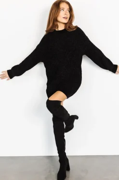 Clearance Baltic Born Christa Sweater Dress | Black