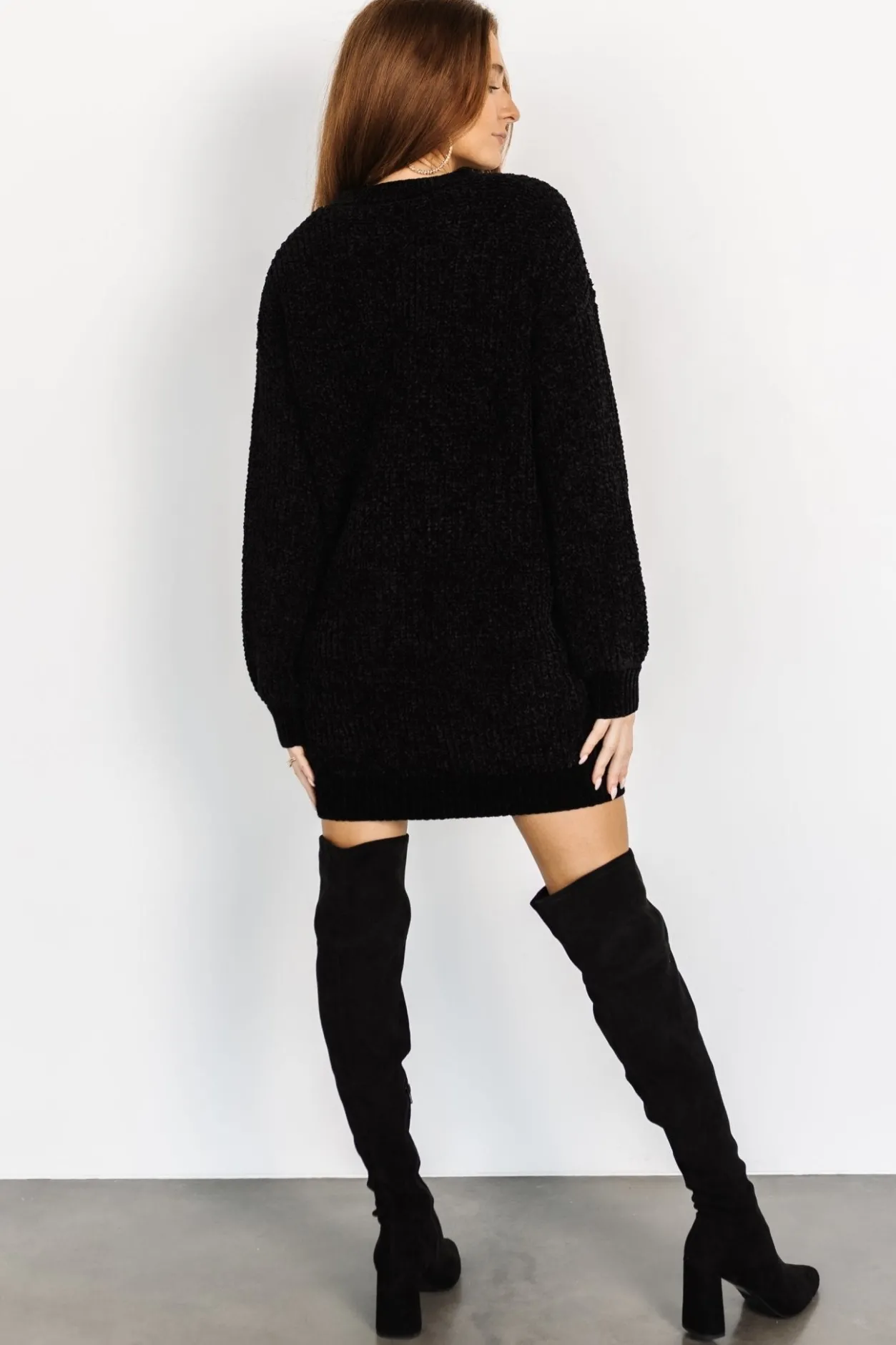 Clearance Baltic Born Christa Sweater Dress | Black