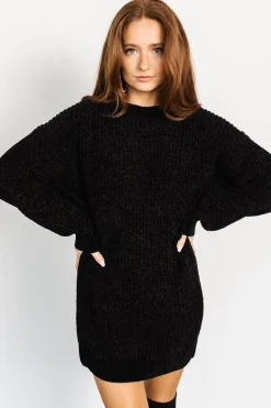 Clearance Baltic Born Christa Sweater Dress | Black