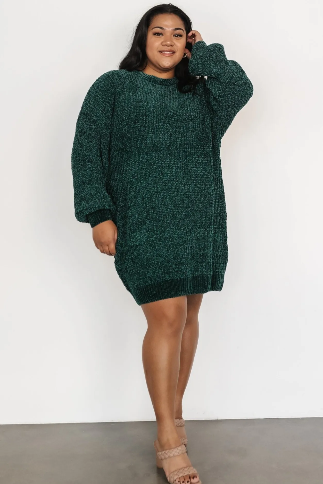 Fashion Baltic Born Christa Sweater Dress | Emerald