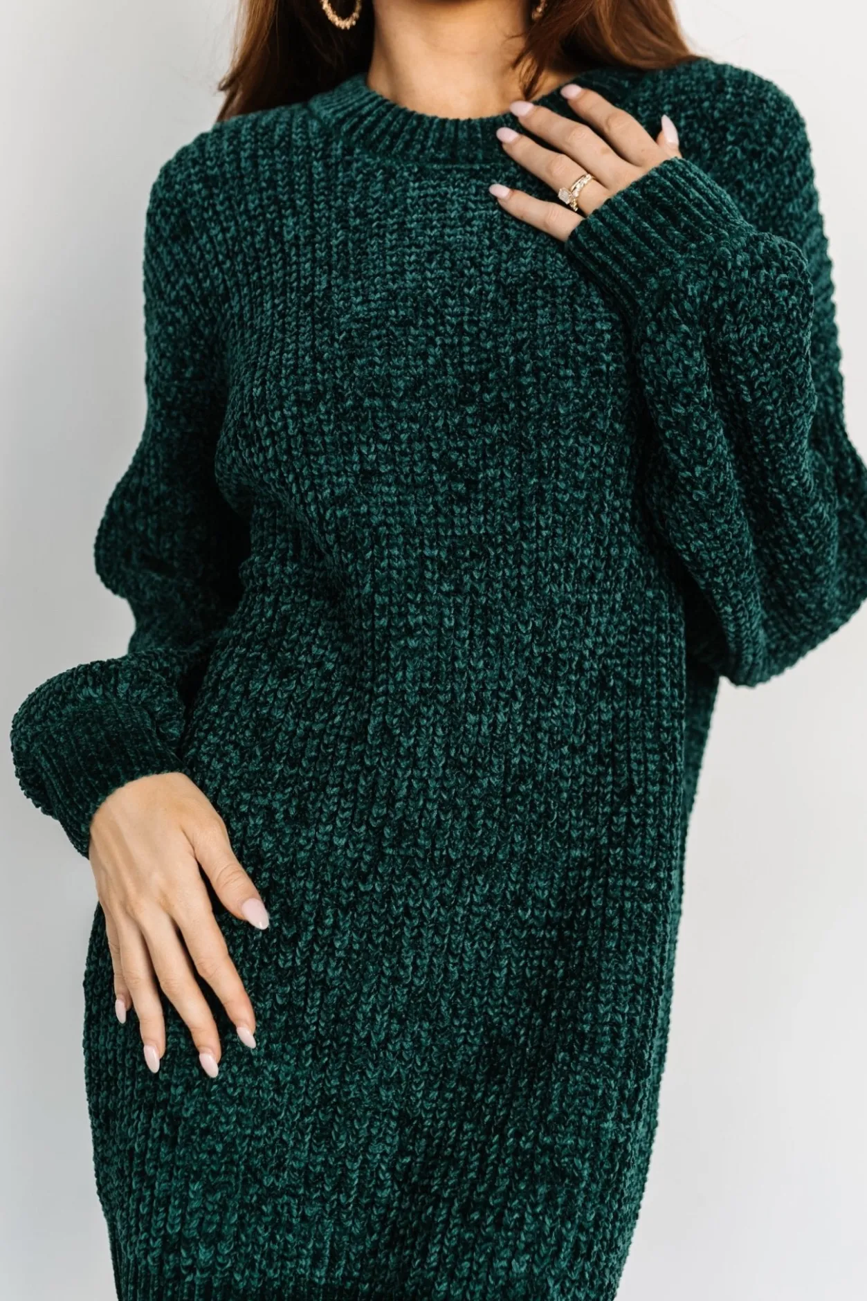 Fashion Baltic Born Christa Sweater Dress | Emerald