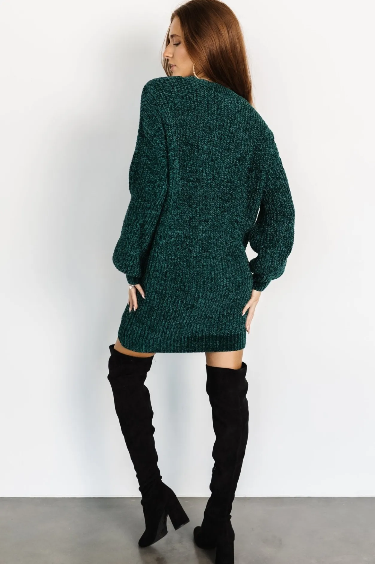 Fashion Baltic Born Christa Sweater Dress | Emerald