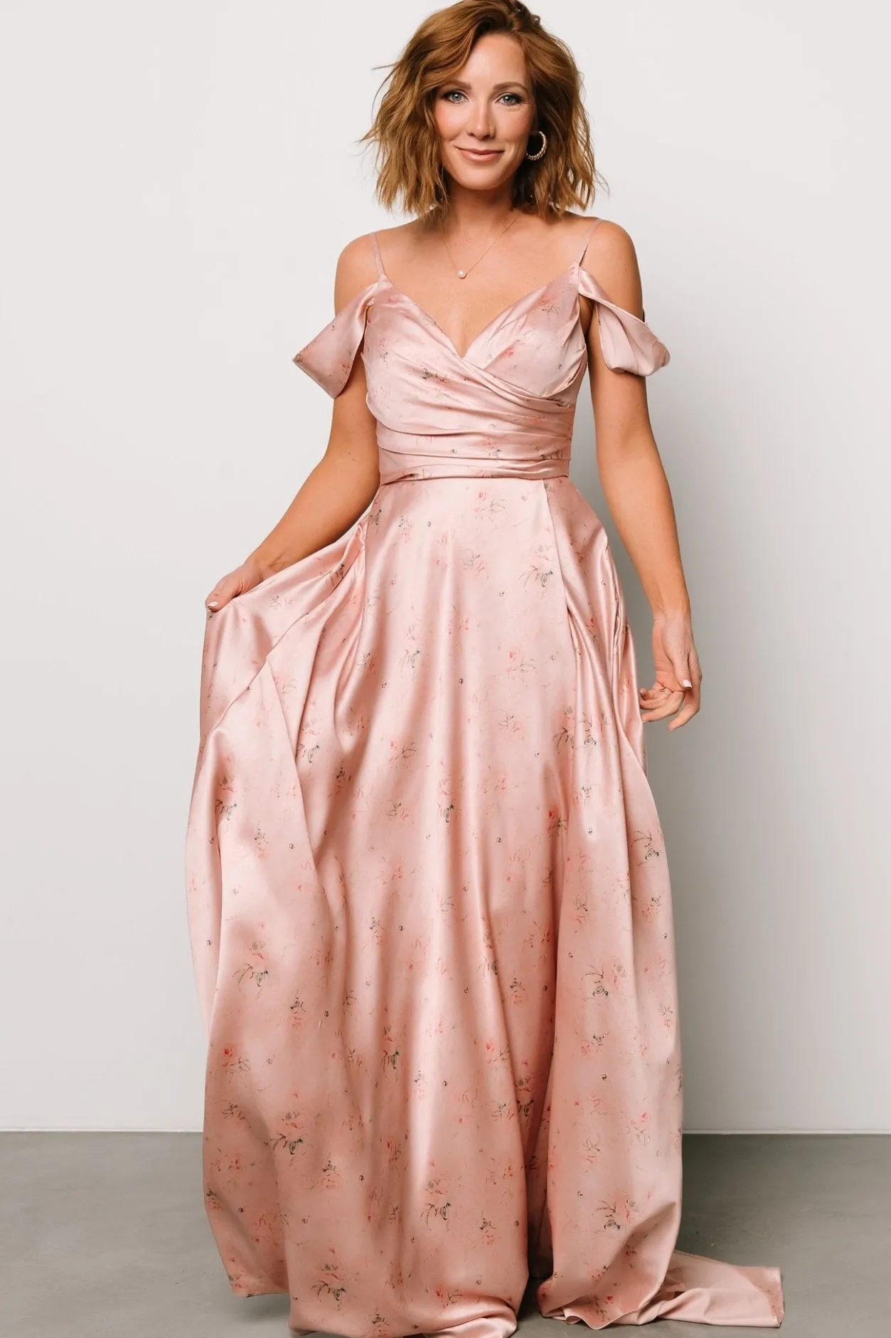 Outlet Baltic Born Clairemont Gown | Dusty Blush DustyBlush