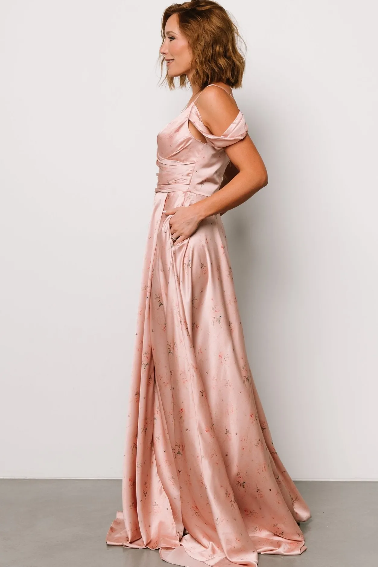 Outlet Baltic Born Clairemont Gown | Dusty Blush DustyBlush