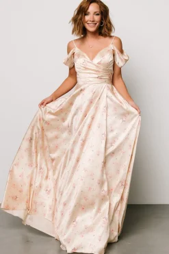 Discount Baltic Born Clairemont Gown | Pale Gold PaleGold