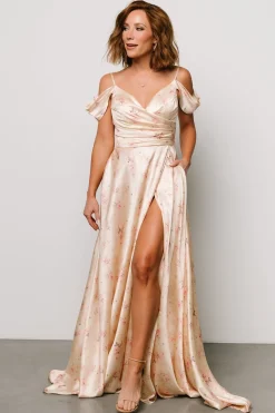 Discount Baltic Born Clairemont Gown | Pale Gold PaleGold