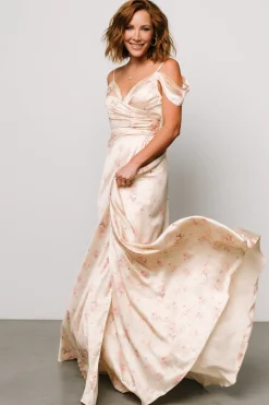 Discount Baltic Born Clairemont Gown | Pale Gold PaleGold