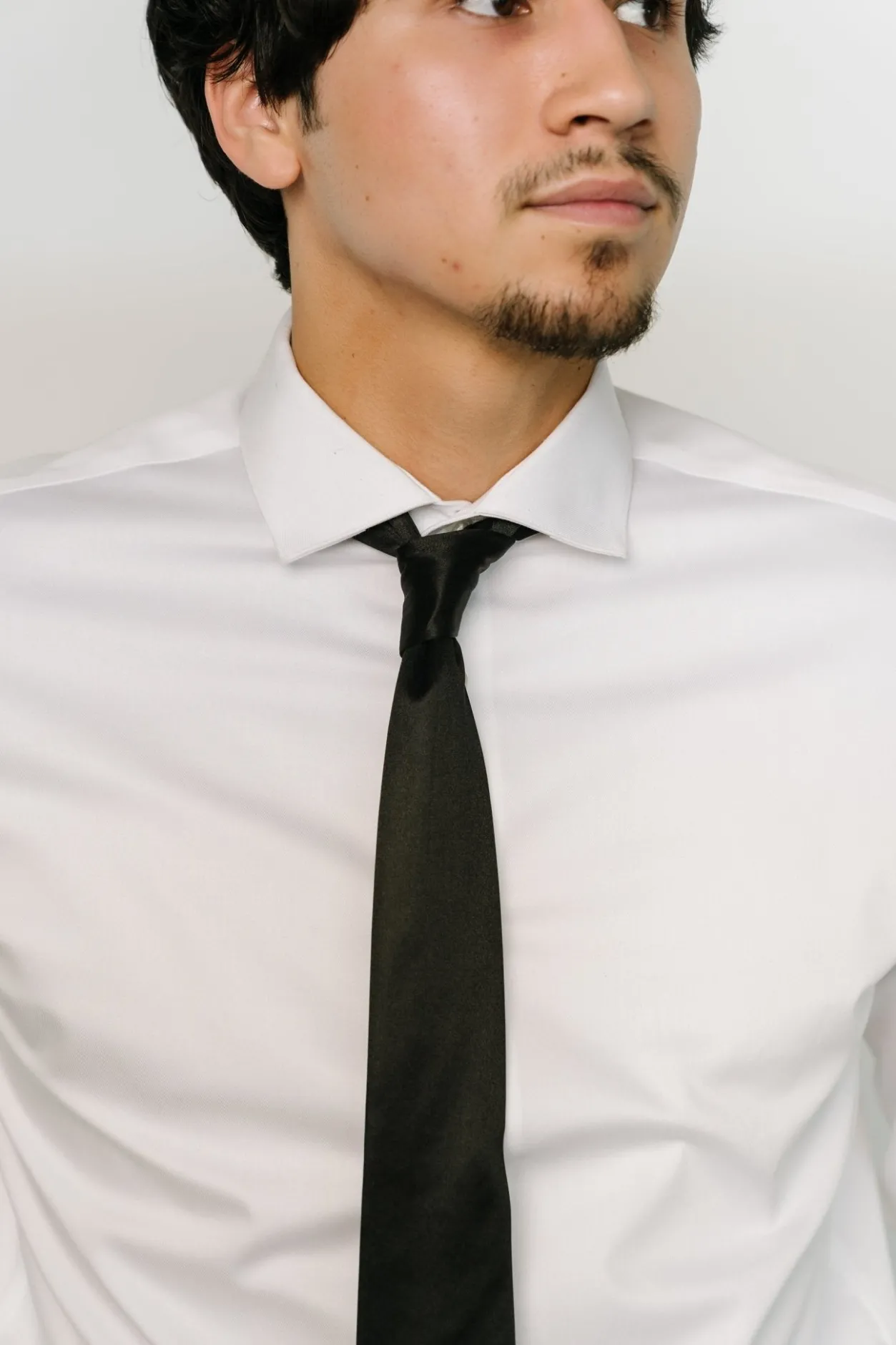 Clearance Baltic Born Classic Satin Tie | Black