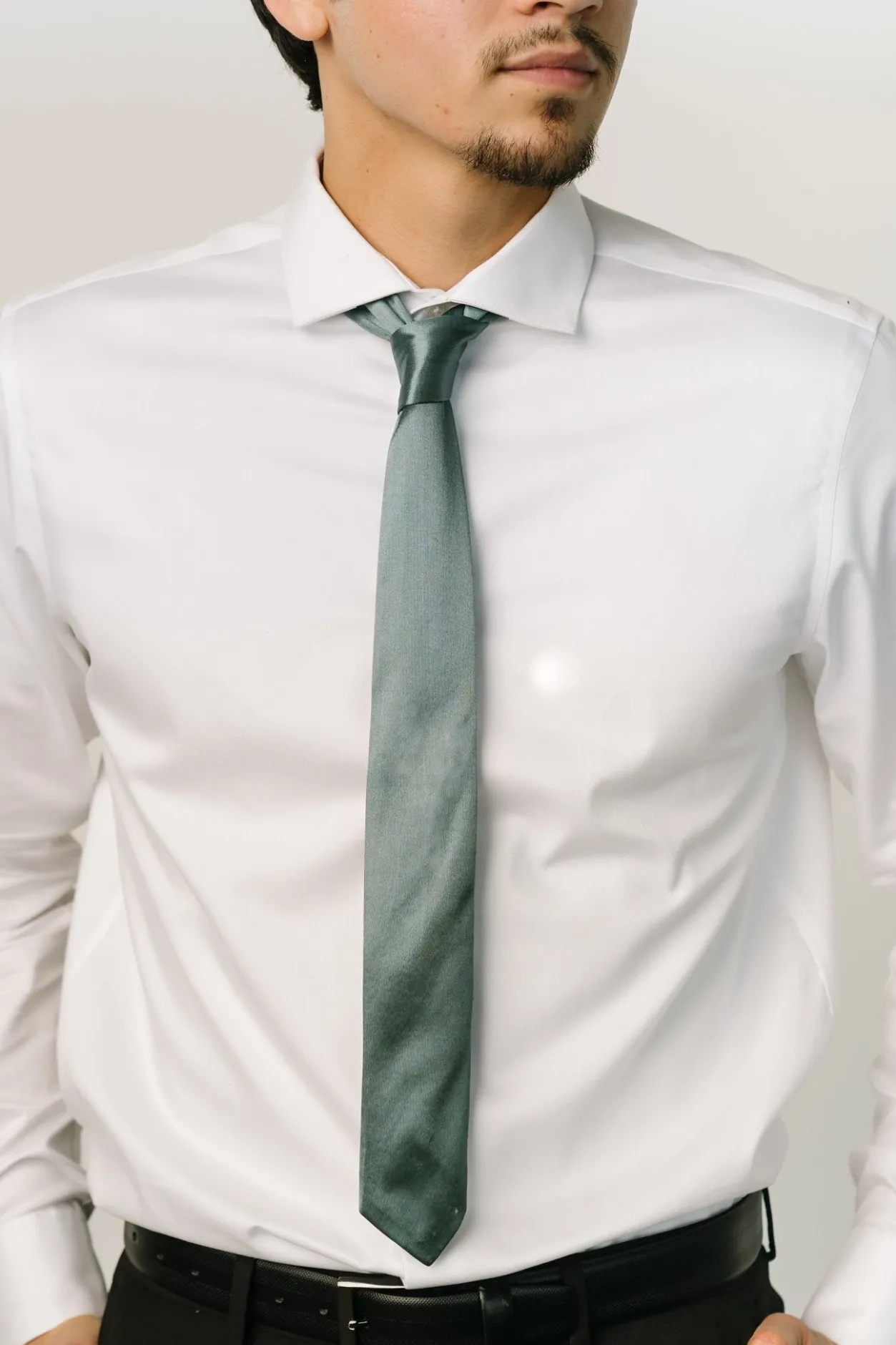 Online Baltic Born Classic Satin Tie | Lagoon