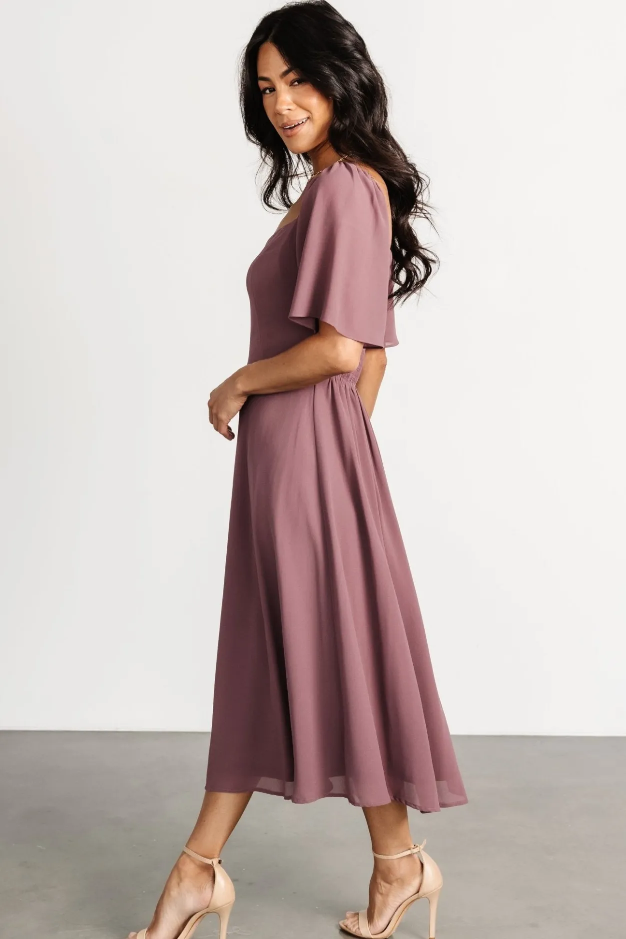 New Baltic Born Colette Sweetheart Midi Dress | Vintage Plum VintagePlum