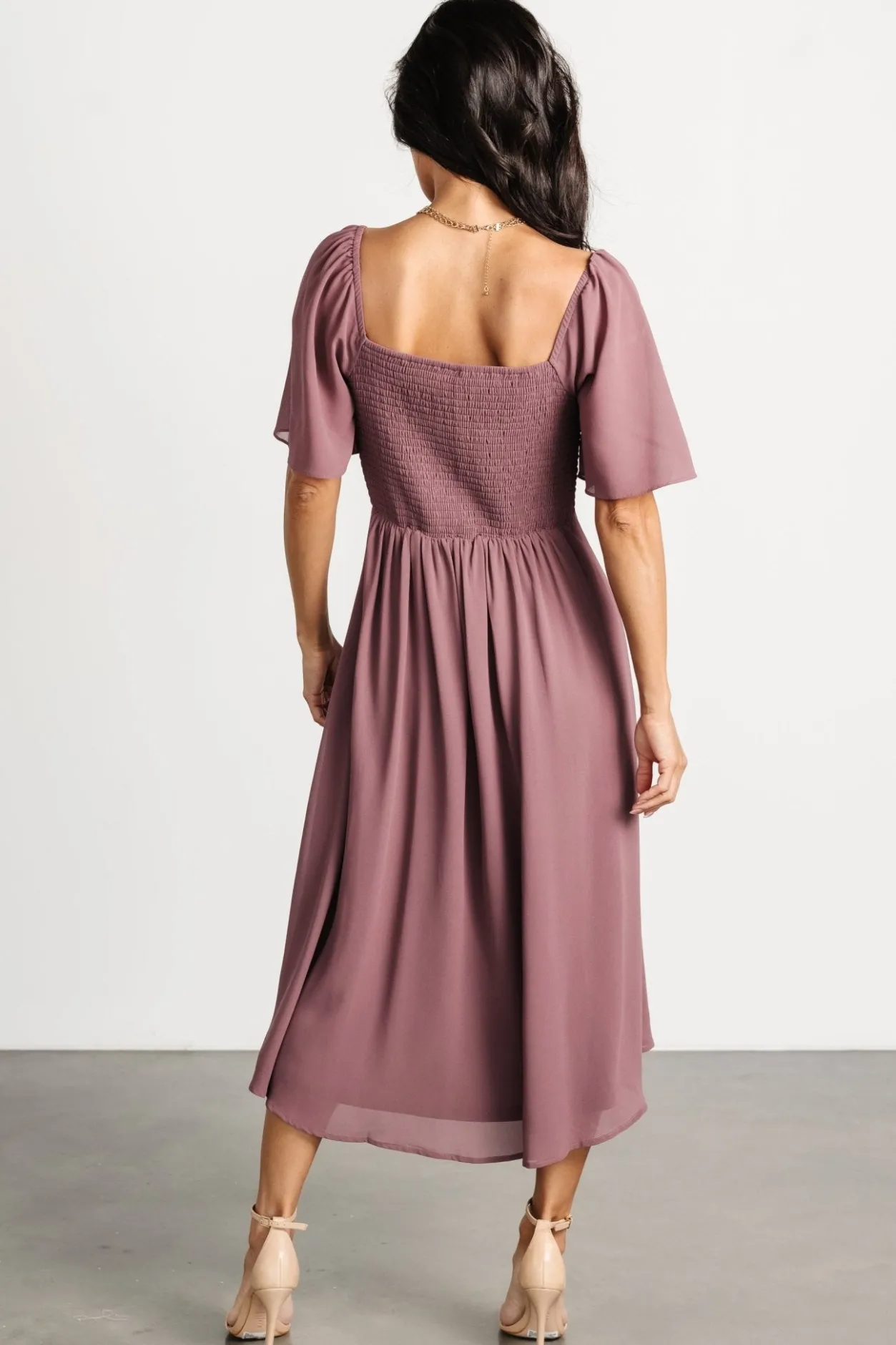 New Baltic Born Colette Sweetheart Midi Dress | Vintage Plum VintagePlum