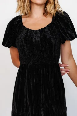 Outlet Baltic Born Colleen Velvet Maxi Dress | Black