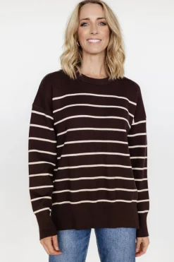 Best Baltic Born Colmar Striped Sweater | Clove + Cream Clove+Cream