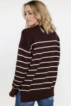 Best Baltic Born Colmar Striped Sweater | Clove + Cream Clove+Cream