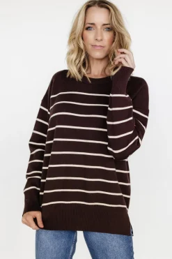 Best Baltic Born Colmar Striped Sweater | Clove + Cream Clove+Cream