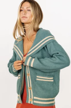 Clearance Baltic Born Corbett Knit Cardigan | Jade