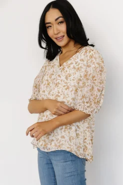 Best Baltic Born Cordova Top | Cream Multi Floral CreamMultiFloral