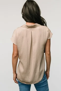 Best Baltic Born Corey Button Top | Taupe