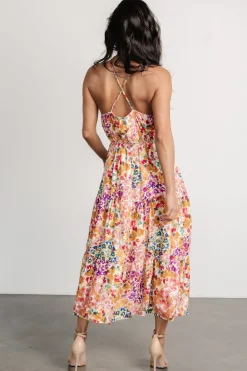 New Baltic Born Coronado Midi Dress | Multi Floral MultiFloral