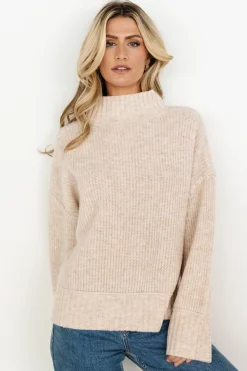 Best Baltic Born Covington Chunky Knit Sweater | Oatmeal