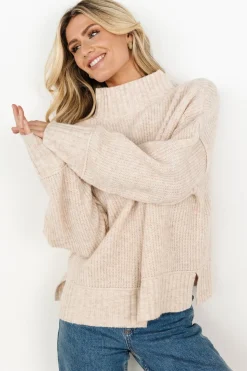Best Baltic Born Covington Chunky Knit Sweater | Oatmeal