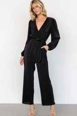 Fashion Baltic Born Croft Pleated Jumpsuit | Black