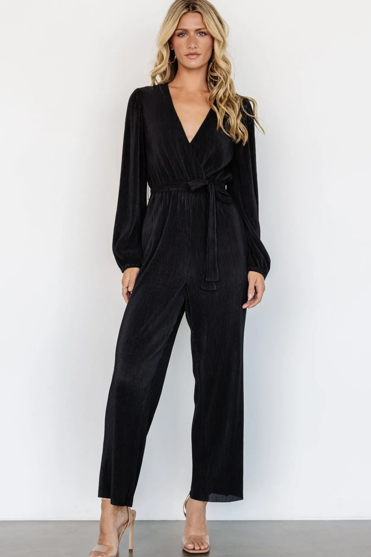 Fashion Baltic Born Croft Pleated Jumpsuit | Black