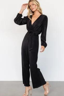 Fashion Baltic Born Croft Pleated Jumpsuit | Black