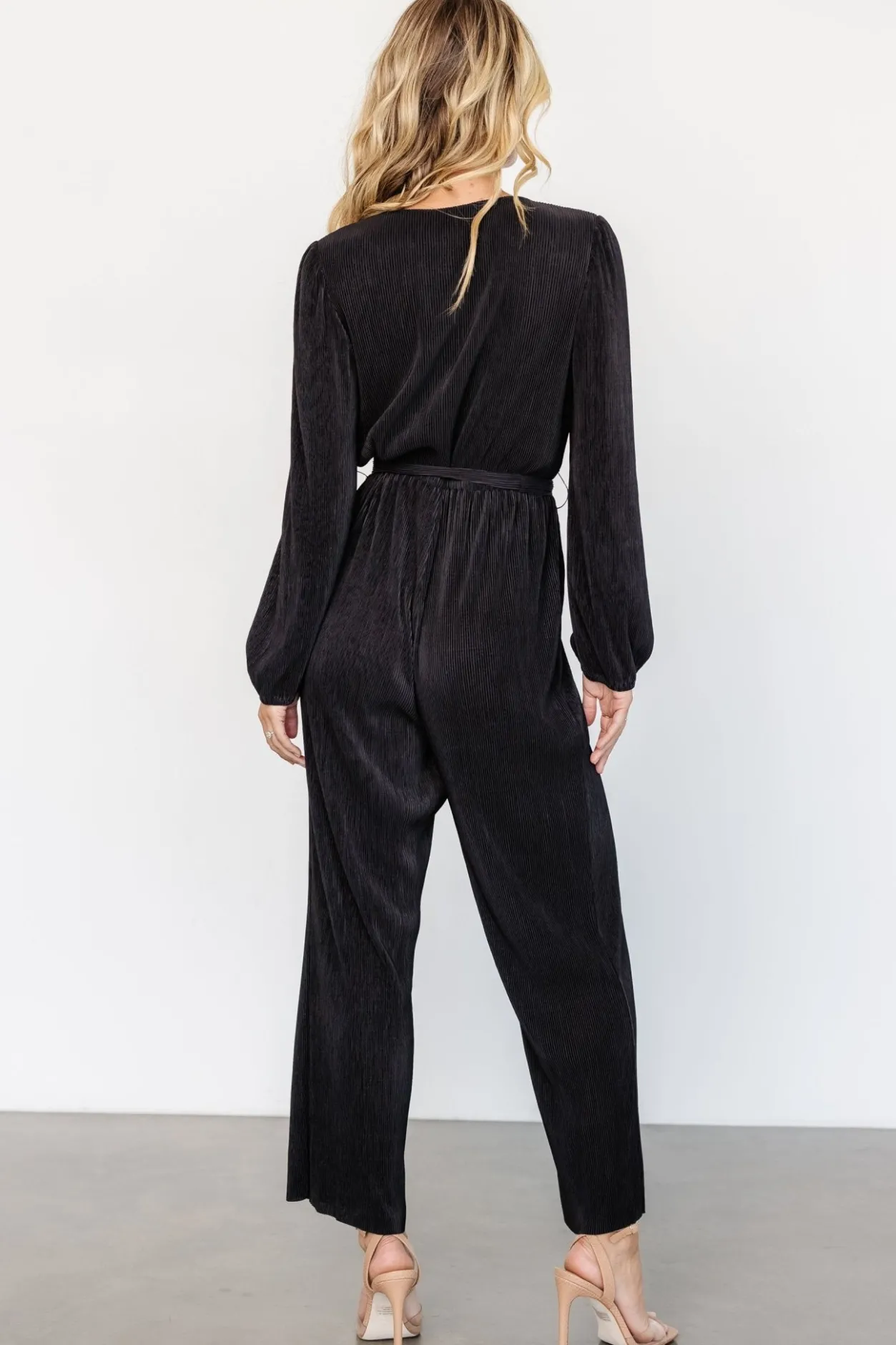 Fashion Baltic Born Croft Pleated Jumpsuit | Black