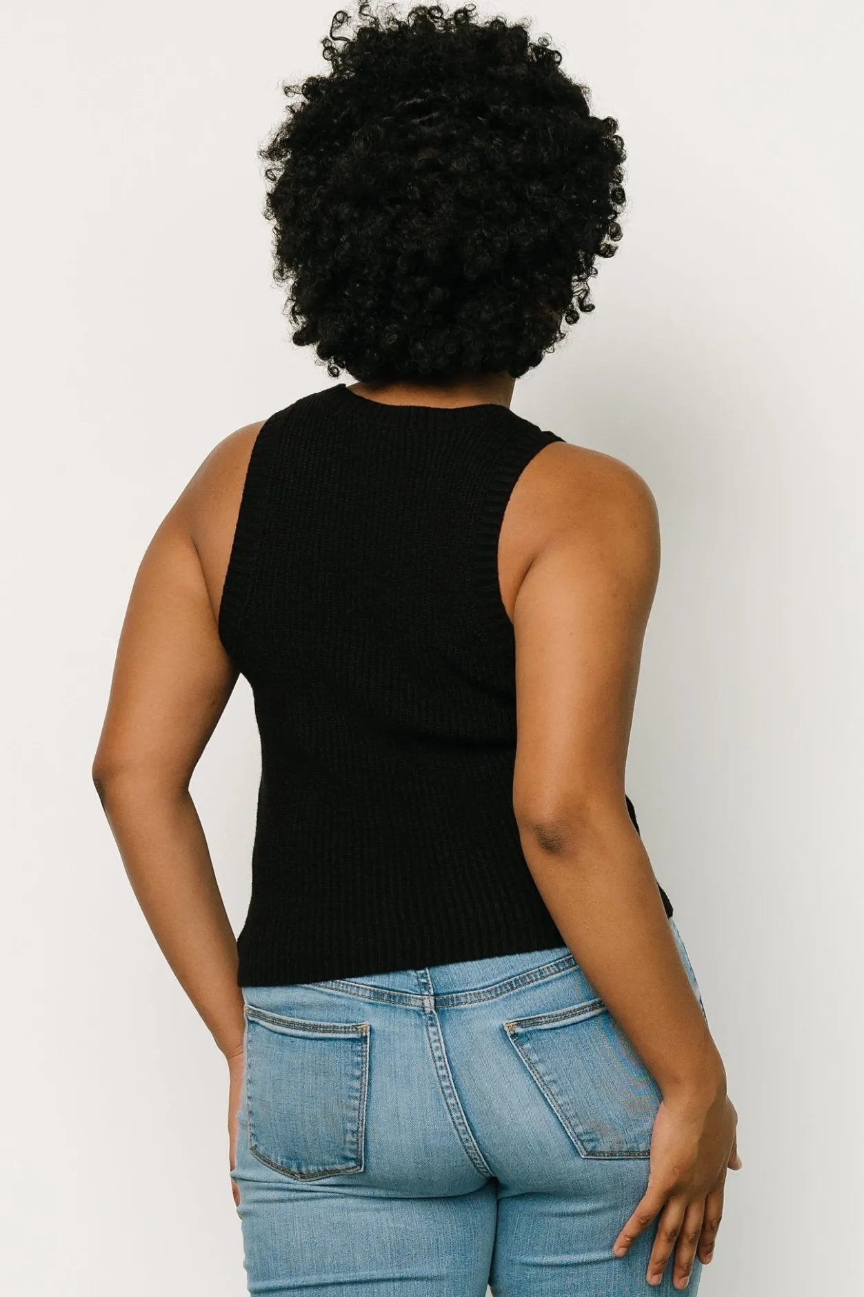 Fashion Baltic Born Cruz Knit Tank Top | Black