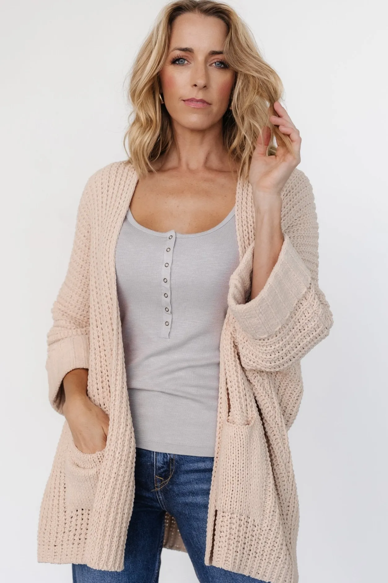 Hot Baltic Born Cybele Oversized Cardigan | Natural