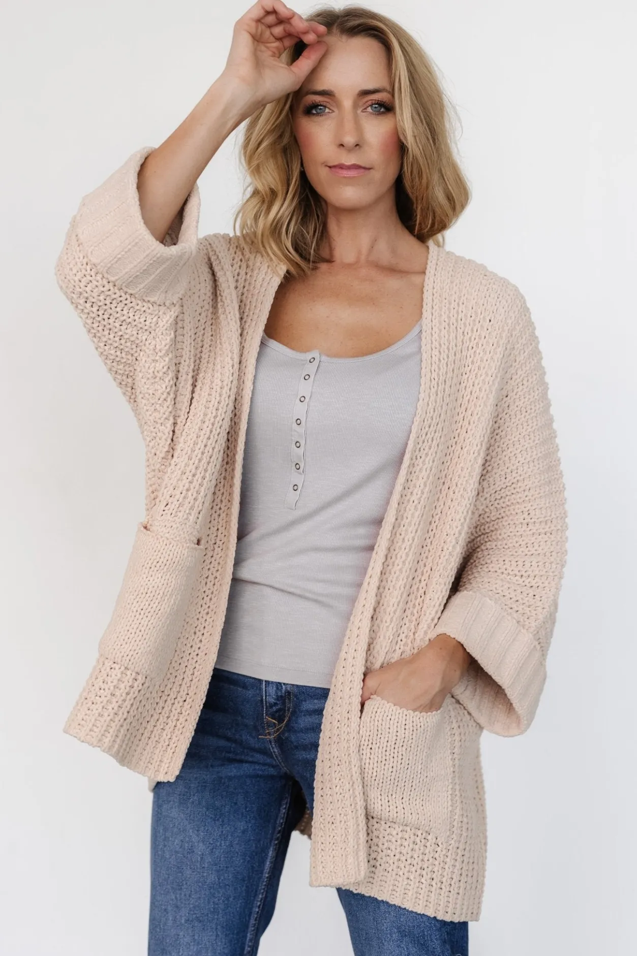 Hot Baltic Born Cybele Oversized Cardigan | Natural