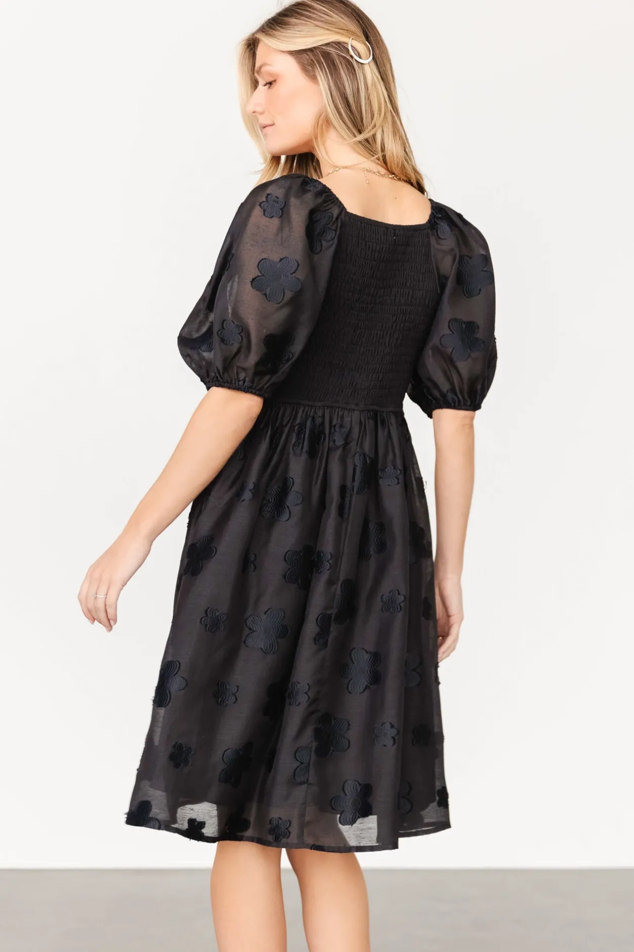 Hot Baltic Born Daisy Short Dress | Black