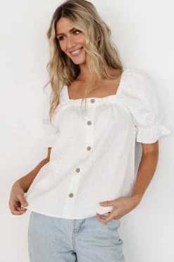 Fashion Baltic Born Dalian Embossed Top | Off White OffWhite