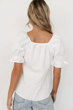 Fashion Baltic Born Dalian Embossed Top | Off White OffWhite