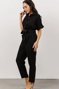 Online Baltic Born Dallas Button Up Jumpsuit | Black