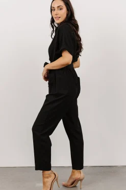 Online Baltic Born Dallas Button Up Jumpsuit | Black